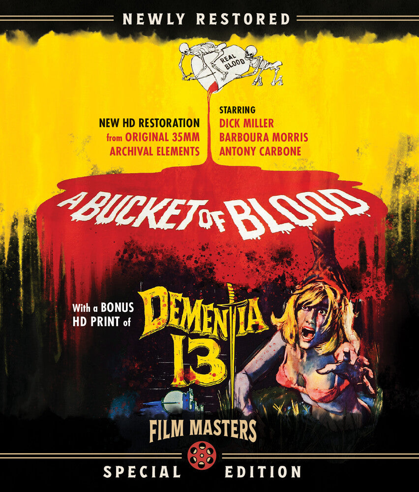 A Bucket Of Blood / Dementia 13 - Blu-ray