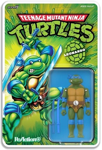 Teenage Mutant Ninja Turtles ReAction+ Wave 02 - Leonardo FOC November 3, 2026