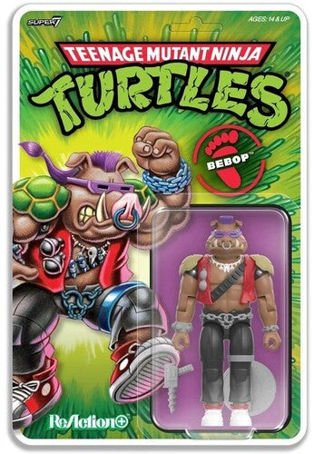 Teenage Mutant Ninja Turtles ReAction+ Wave 02 - Bebop FOC November 3, 2026