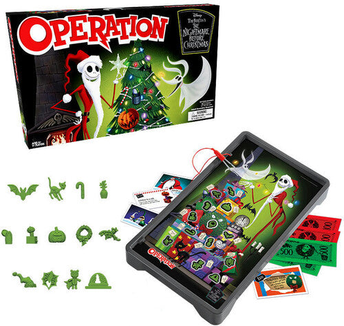 Operation -The Nightmare Before Christmas Edition Board Game