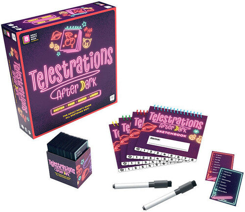 Telestrations - Telestration After Dark 8 Player Adult Party Game