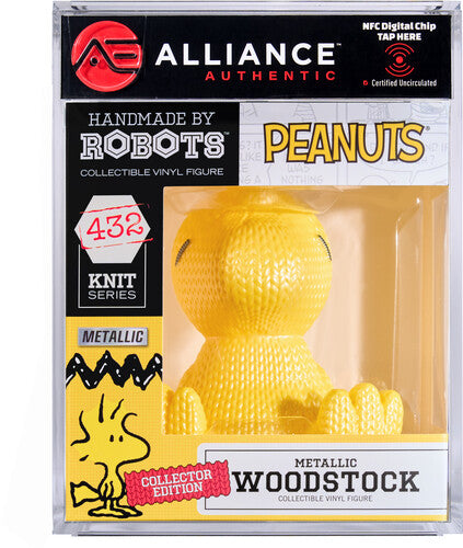 Peanuts - Woodstock Metallic Limited Edition Vinyl Figure - Alliance Authentic Encapsulated
