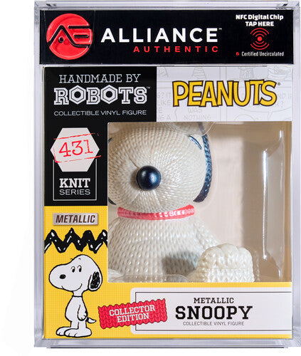 Peanuts - Snoopy Metallic Limited Edition Vinyl Figure - Alliance Authentic Encapsulated
