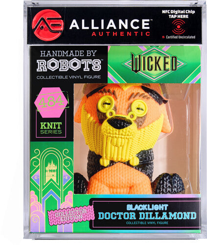 Wicked - Doctor Dillamond Blacklight Limited Edition Vinyl Figure - Alliance Authentic Encapsulated