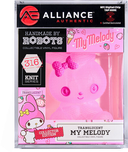 Hello Kitty and Friends - My Melody Translucent Limited Edition Vinyl Figure - Alliance Authentic Encapsulated