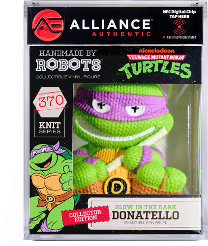 Teenage Mutant Ninja Turtles (TMNT) - Donatello Glow in the Dark Limited Edition Vinyl Figure - Alliance Authentic Encapsulated
