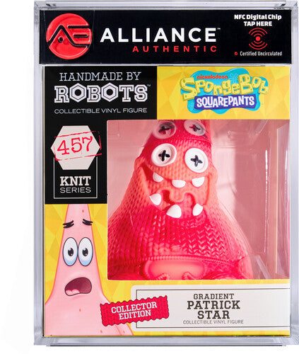 SpongeBob SquarePants - Patrick Star Gradient Limited Edition Vinyl Figure - Alliance Authentic Encapsulated