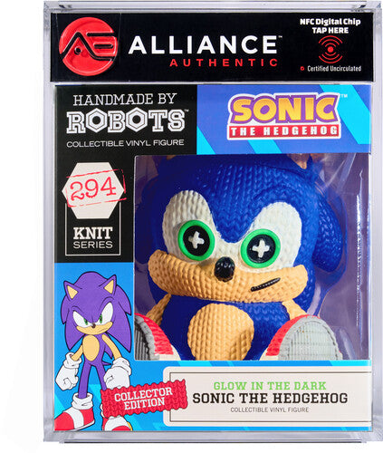 Sonic the Hedgehog - Sonic Glow in the Dark Limited Edition Vinyl Figure - Alliance Authentic Encapsulated