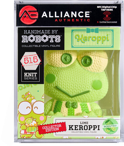 Hello Kitty and Friends - Keroppi Lime Scented Limited Edition Vinyl Figure - Alliance Authentic Encapsulated