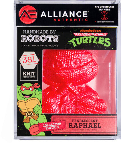 Teenage Mutant Ninja Turtles (TMNT) - Raphael Pearlescent Limited Edition Vinyl Figure - Alliance Authentic Encapsulated