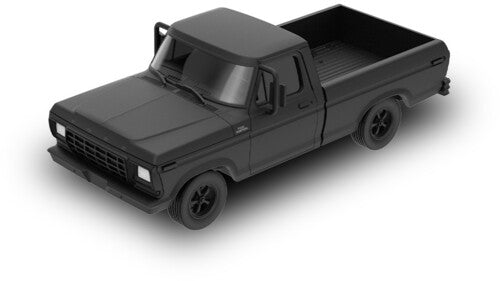 GreenLight Collectibles - 1:64 Ford F-100 Custom Pickup Matte Black Die-Cast Truck