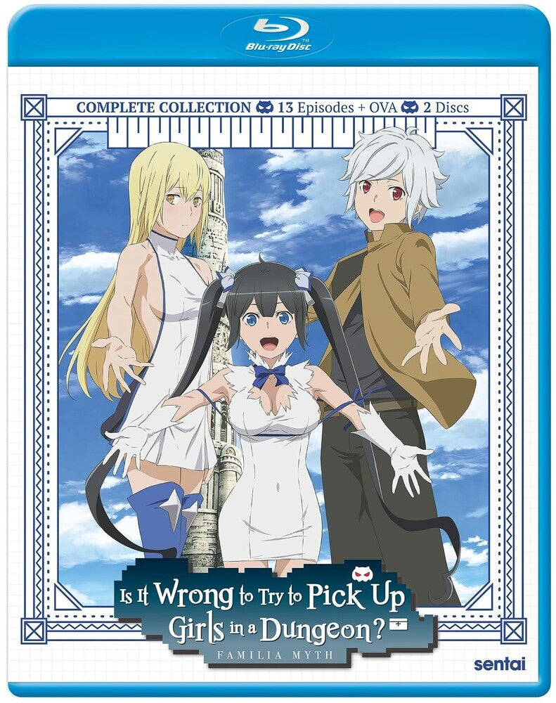 Is It Wrong To Try To Pick Up Girls In A Dungeon? Season 1 Collection - Blu-ray