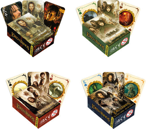 Lord of the Rings Playing Cards 12-Piece Blind Box PDQ Countertop Display