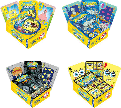 SpongeBob SquarePants Playing Cards 12-Piece Blind Box PDQ Countertop Display