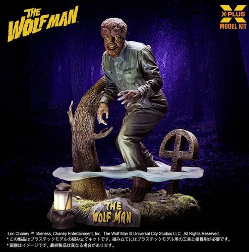 Lon Chanel Jr The Wolf Man 1/ 8 Scale Plastic Model Kit