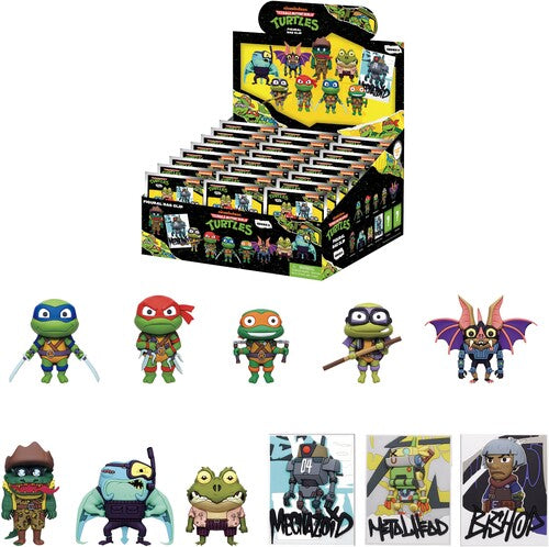 Teenage Mutant Ninja Turtles Classic - 3D Foam Bag Clip Series 1 24ct PDQ Display FOC September 29, 2026