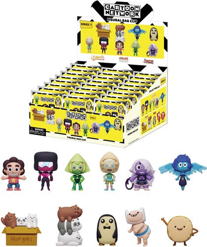 Cartoon Network - 3D Foam Bag Clip Series 1 24ct PDQ Display FOC September 29, 2026
