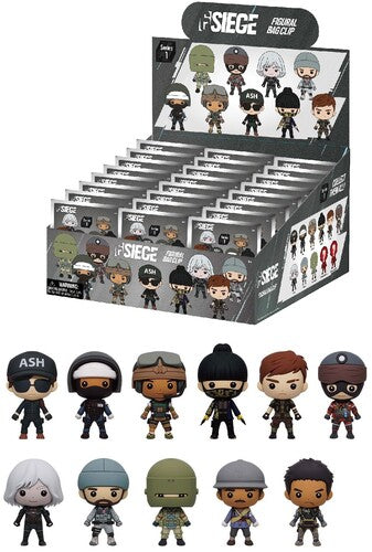 Rainbow Six Siege - 3D Foam Bag Clip Series 1 24ct PDQ Display FOC September 29, 2026