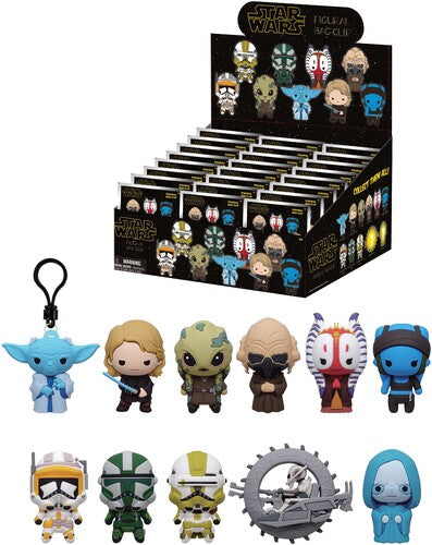 Star Wars: Revenge of the Sith - 3D Foam Bag Clip Series 1 24ct PDQ Display FOC September 29, 2026