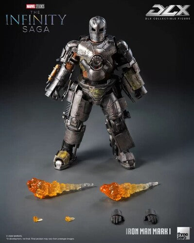 ThreeZero - Marvel Infinity Saga - DLX 6.8 inch Iron Man Mark 1 action figure FOC November 3, 2026