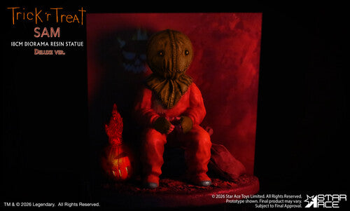 Trick'r Treat Sam Diorama Resin DX Statue FOC October 13, 2026