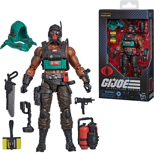 G.I. Joe - Classified Series - #232, Flatline, Dreadnok Action Figure FOC November 10, 2026