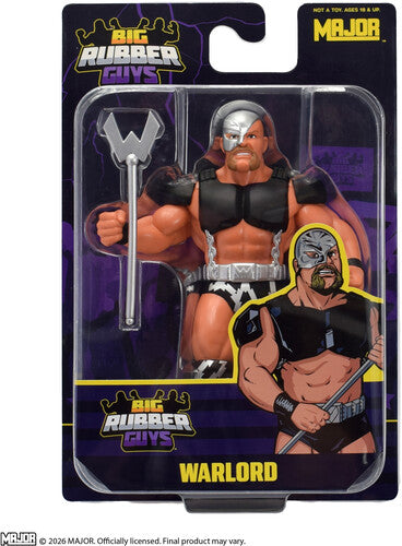 Big Rubber Guys - Wrestling - Warlord 8" Figure