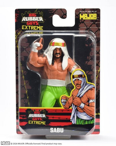 Big Rubber Guys: Extreme - Wrestling - Sabu 8" Figure