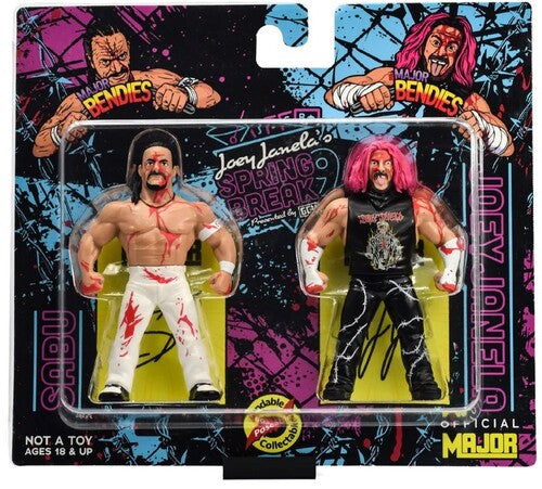 Big Rubber Guys - Wrestling - Sabu & Joey Janela 8" Figure Two-Pack (Spring Break 9)
