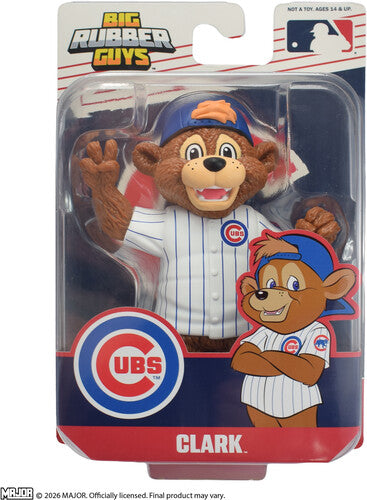 Big Rubber Guys - MLB - Chicago Cubs: Clark The Cub 8" Figure
