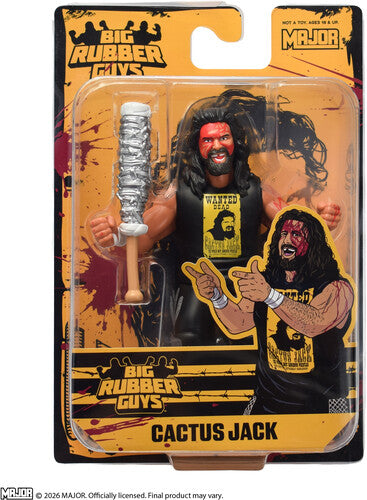 Big Rubber Guys - Wrestling - Cactus Jack (Bloody) 8" Figure