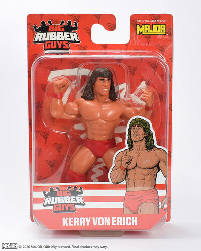 Big Rubber Guys - Wrestling - Kerry Von Erich (Tornado) 8" Figure
