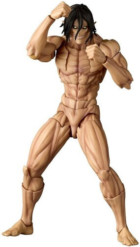 Attack on Titan - Revoltech: Amazing Yamaguchi - Eren Yeager Titan Action Figure FOC November 17, 2026