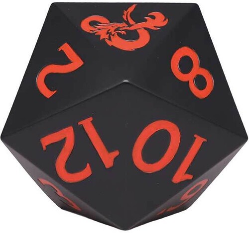 Dungeons & Dragons - Figural PVC Bank - 20 Sided Die FOC November 17, 2026