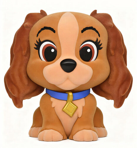 Disney Dogs - Figural PVC Bank - Lady (Flocked) FOC November 17, 2026