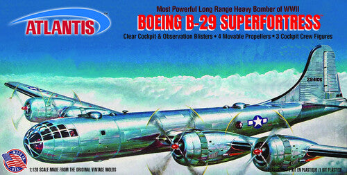 Boeing B-29 Superfortress Airplane with Swivel Stand 1/120 Scale Model Kit FOC November 5, 2026