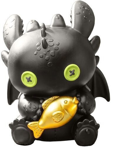How To Train Your Dragon Cuddly Doll Series Palm Size Vinyl Functional Toothless Figurine (Gold Ver) FOC November 3, 2026