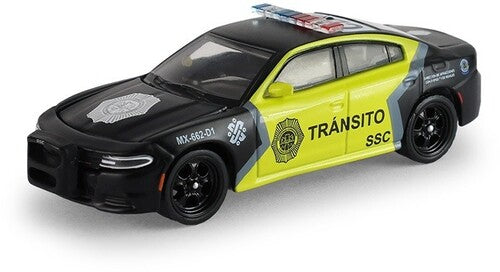 1:64 Hot Pursuit Series 2022 Dodge Charger - SSC Mexico City Traffic Control Police (Hobby Exclusive) Die-Cast Car FOC November 10, 2026