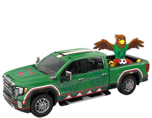 1:64 International Soccer Celebration 26 - 2022 GMC Sierra 3500 HD Mexico Tribute with Eagle Figurine (Hobby Exclusive) Die-Cast Car FOC November 10, 2026