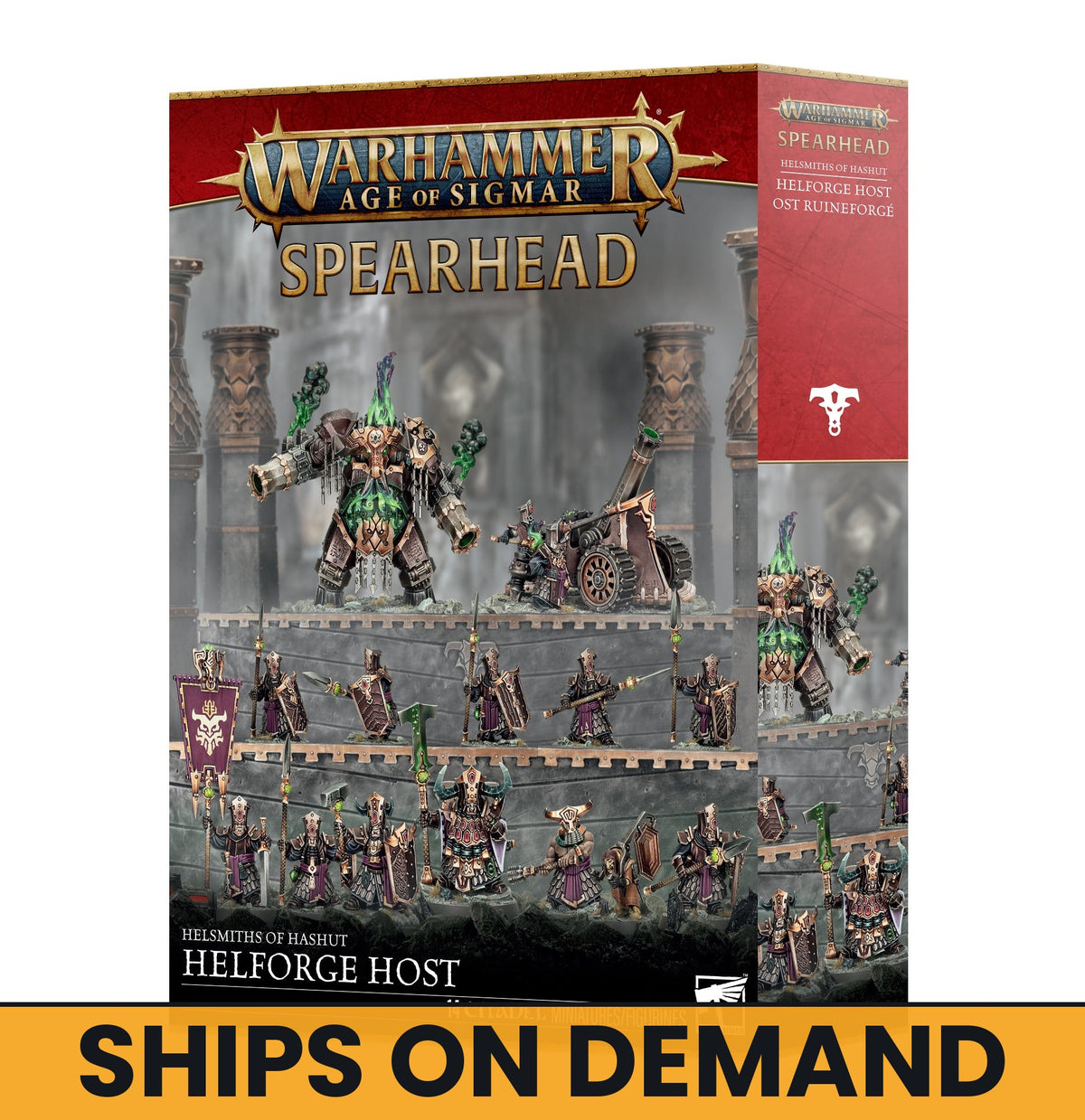 SPEARHEAD: H/HASHUT: HELFORGE HOST
