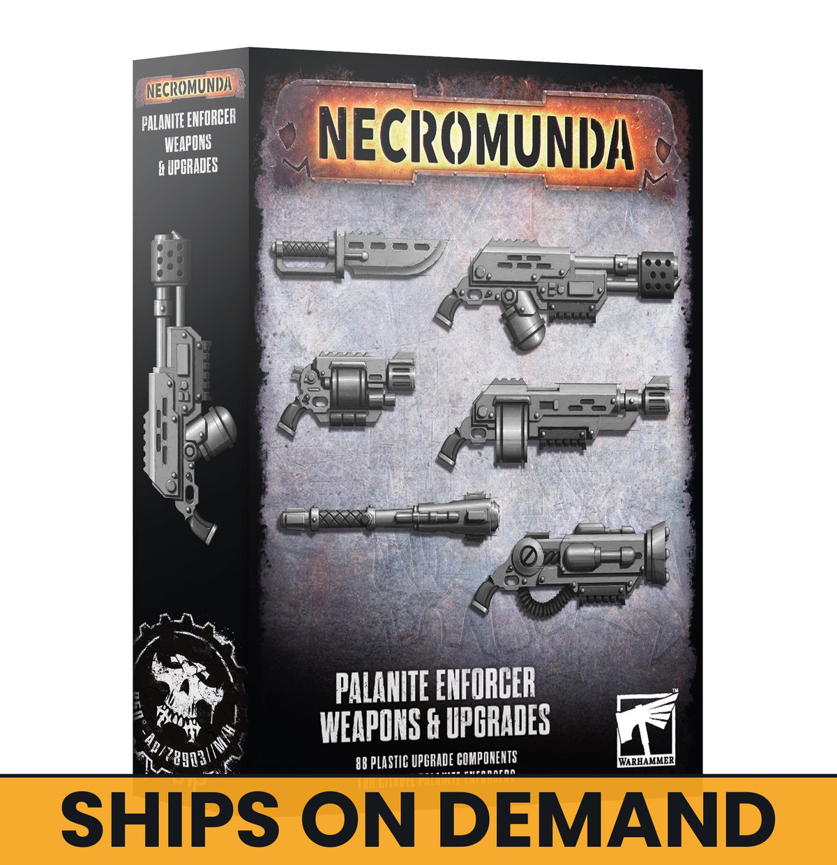 NECROMUNDA: ENFORCER WEAPONS & UPGRADES