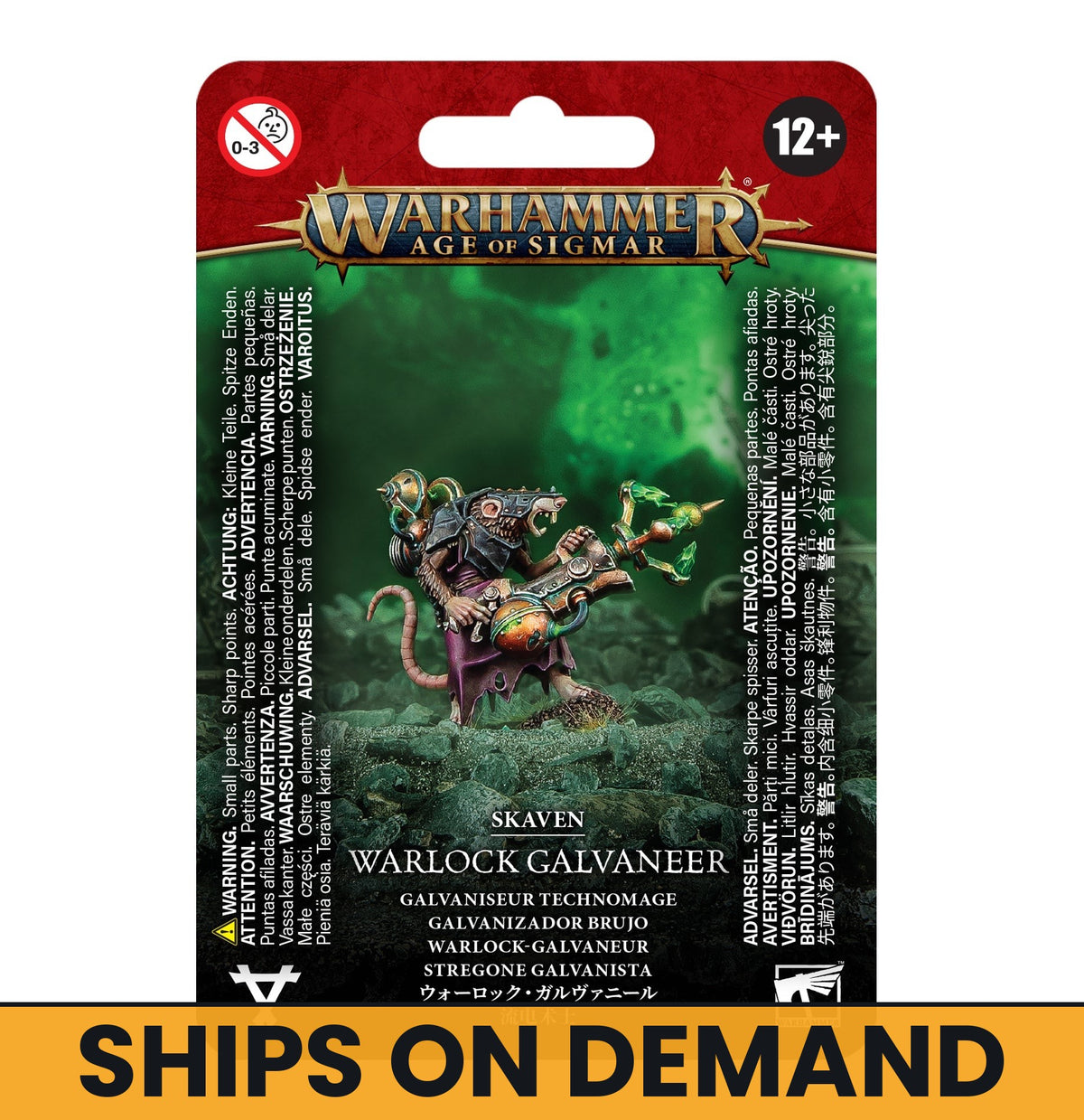 SKAVEN: WARLOCK GALVANEER