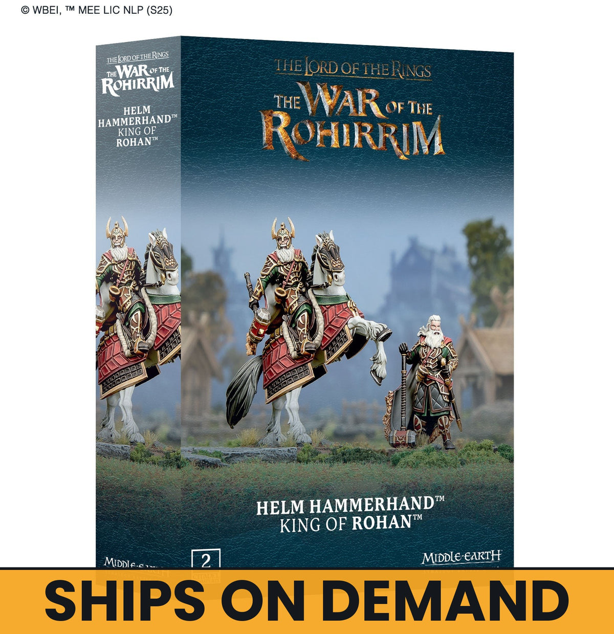 M-E SBG: HELM HAMMERHAND KING OF ROHAN