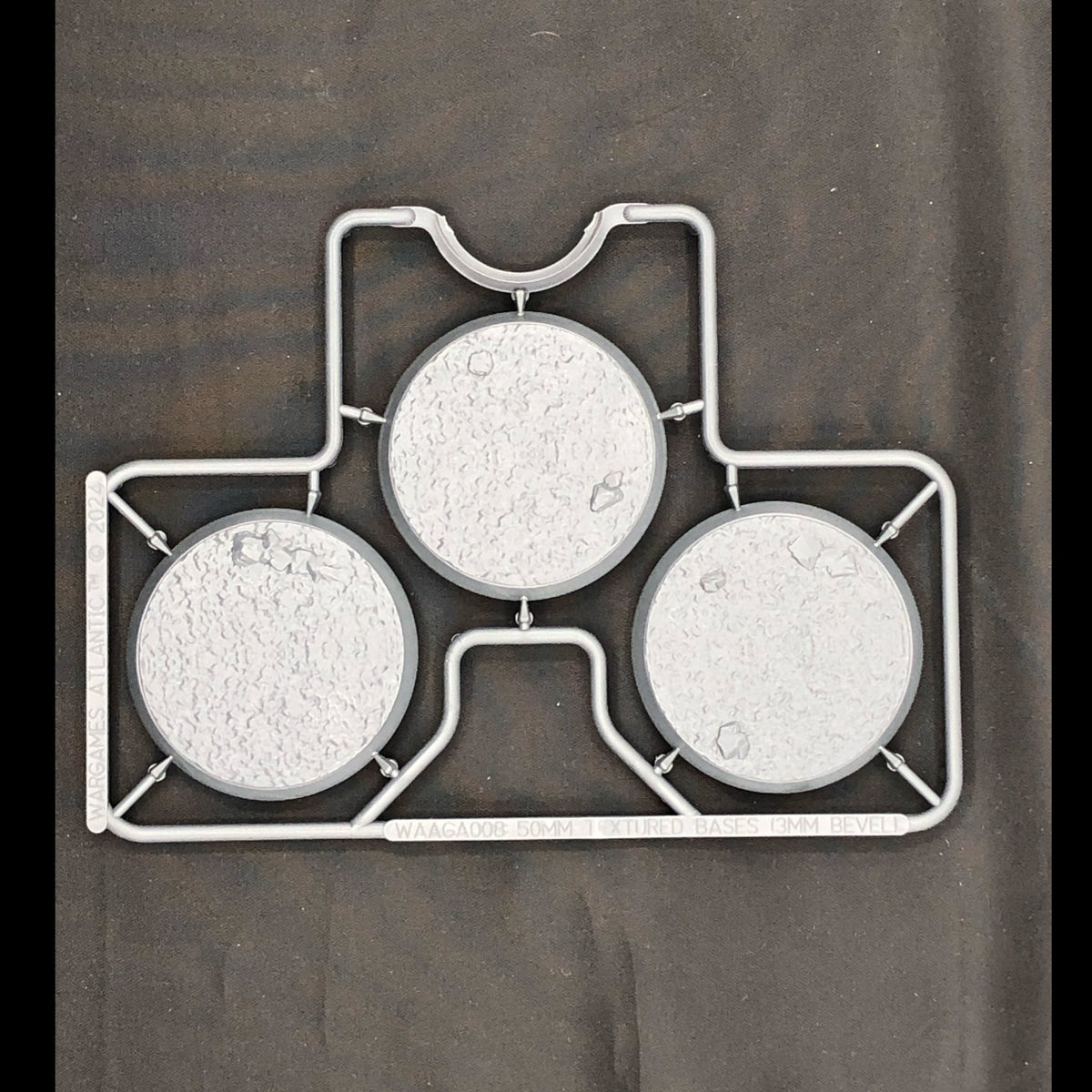 50mm Textured Bases (3mm Bevel)