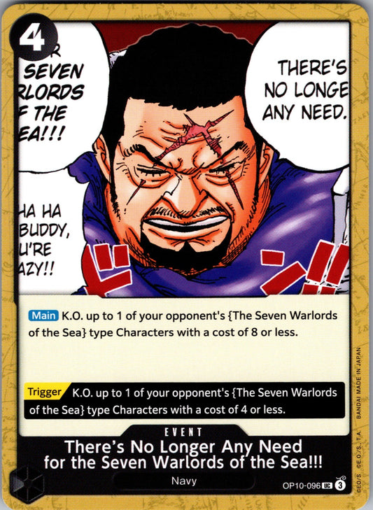 There's No Longer Any Need for the Seven Warlords of the Sea!!! UC Royal Blood O