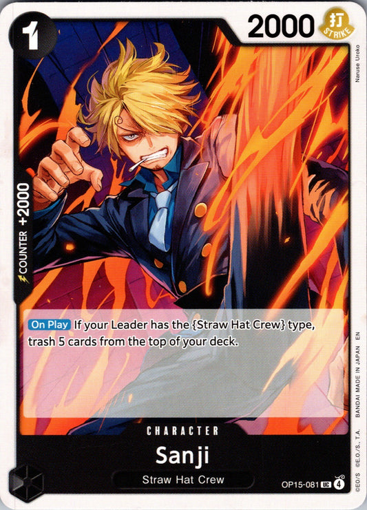 Sanji () UC Adventure on Kami's Island OP15-081 LP