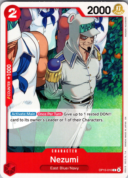 Nezumi C Adventure on Kami's Island OP15-010 LP