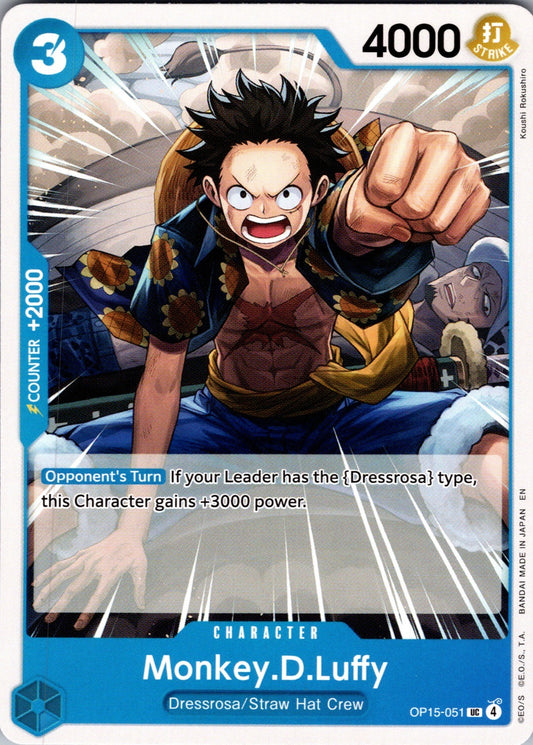 Monkey.D.Luffy () UC Adventure on Kami's Island OP15-051 LP