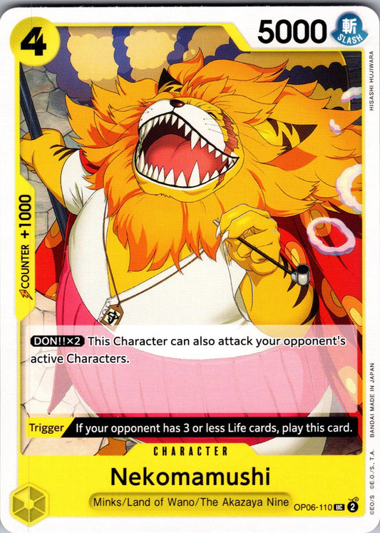 Nekomamushi UC Wings of the Captain OP06-110 LP
