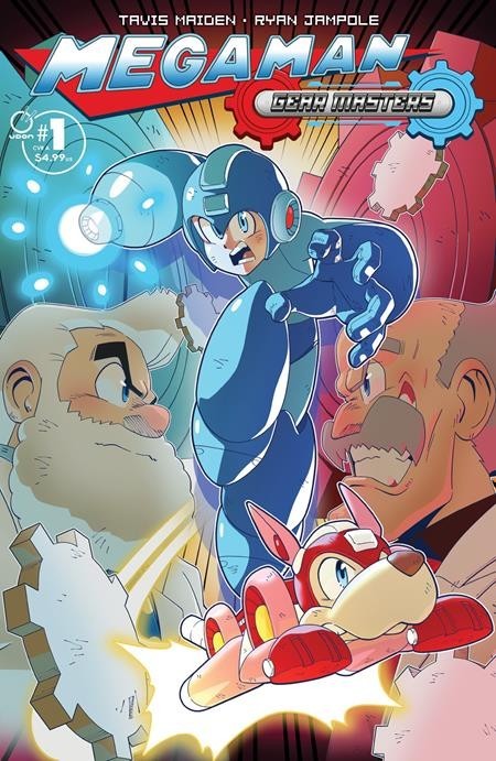 MEGA MAN GEAR MASTERS #1 (OF 5) CVR A RYAN JAMPOLE FOC 8/10/26
